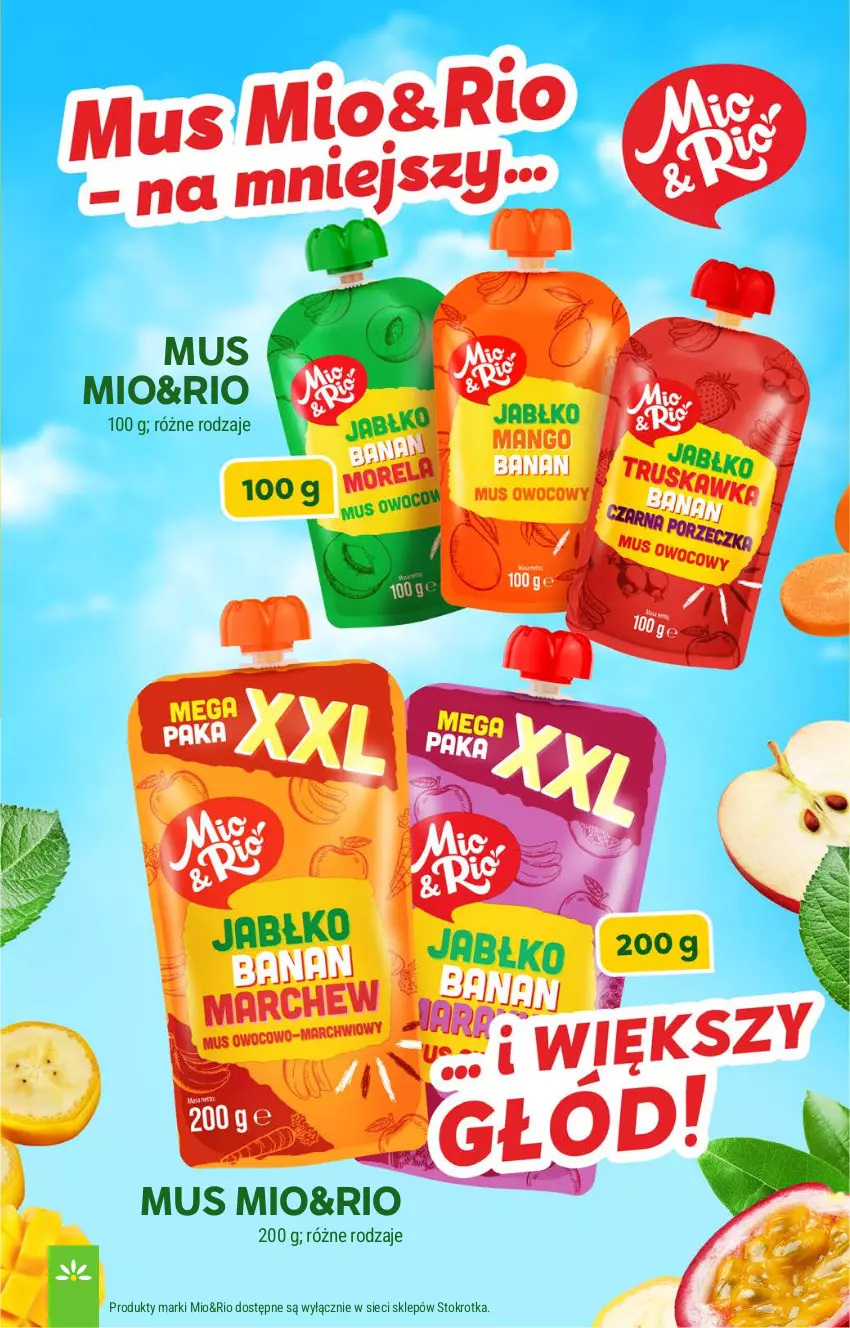 Gazetka promocyjna Stokrotka - Supermarket - ważna 30.07 do 05.08.2026 - strona 32 - produkty: Mięso, Mus, Optima, Owoce, Warzywa
