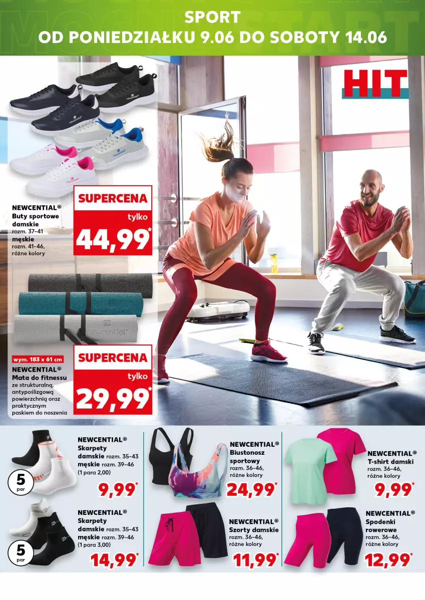 Gazetka promocyjna Kaufland - Mocny Start - ważna 09.06 do 11.06.2025 - strona 20 - produkty: Biustonosz, Buty, Karp, Por, Rower, Sport, Szorty, T-shirt