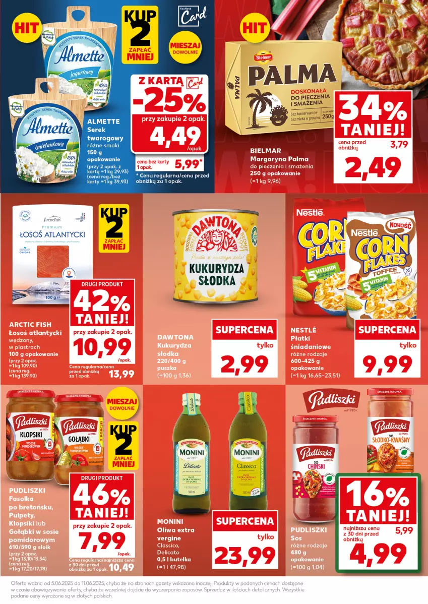 Gazetka promocyjna Kaufland - Mocny Start - ważna 09.06 do 11.06.2025 - strona 7 - produkty: Gin, Klopsiki, Kukurydza, Monini, Ser, Serek