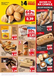 Gazetka promocyjna Kaufland - Mocny Start - Gazetka - ważna od 11.06 do 11.06.2025 - strona 15 - produkty: Cukier, Jogurt, Bagietka, Burger, Rurki, Danio, Chleb, Bułka