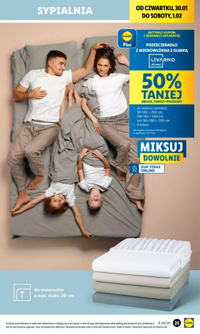 Gazetka promocyjna Lidl - ważna 27.01.2025 do 02.01.2026 - strona 20 - produkty: Ivar, Koc, Tera