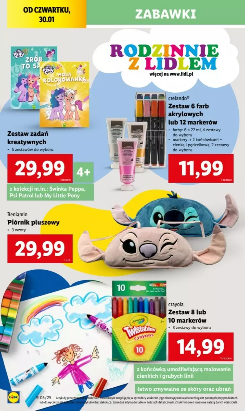 Gazetka promocyjna Lidl - ważna 27.01.2025 do 02.01.2026 - strona 32 - produkty: Fa, Marker, Piórnik