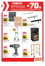 Gazetka promocyjna Obi - Gazetka OBI - Gazetka - ważna od 01.08 do 01.08.2023 - strona 15 - produkty: Top, Gra, Palenisko, Stojak, Tarka, Regał, Karnisz, Wkręt, Wkrętarka, Akumulator