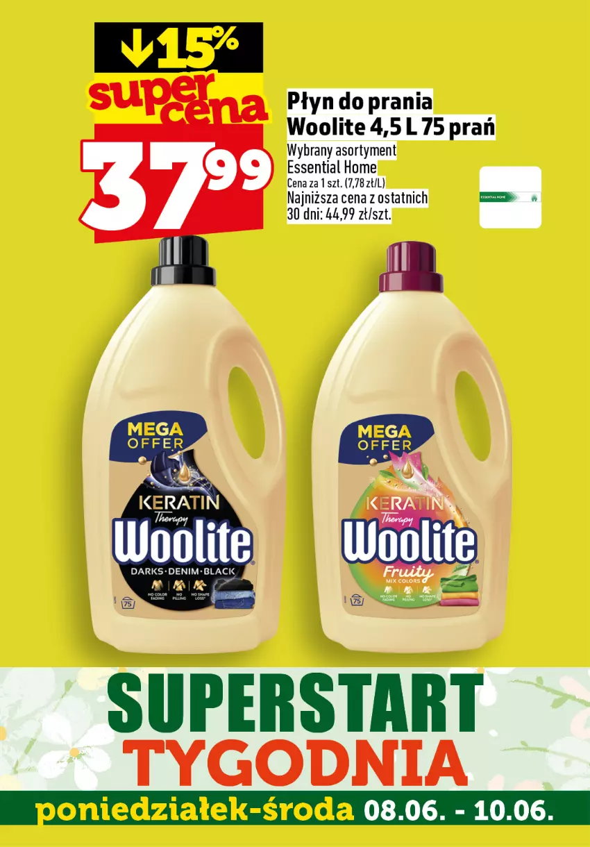 Gazetka promocyjna Topaz - Gazetka - ważna 08.06 do 10.06.2026 - strona 7 - produkty: Płyn do prania, Woolite