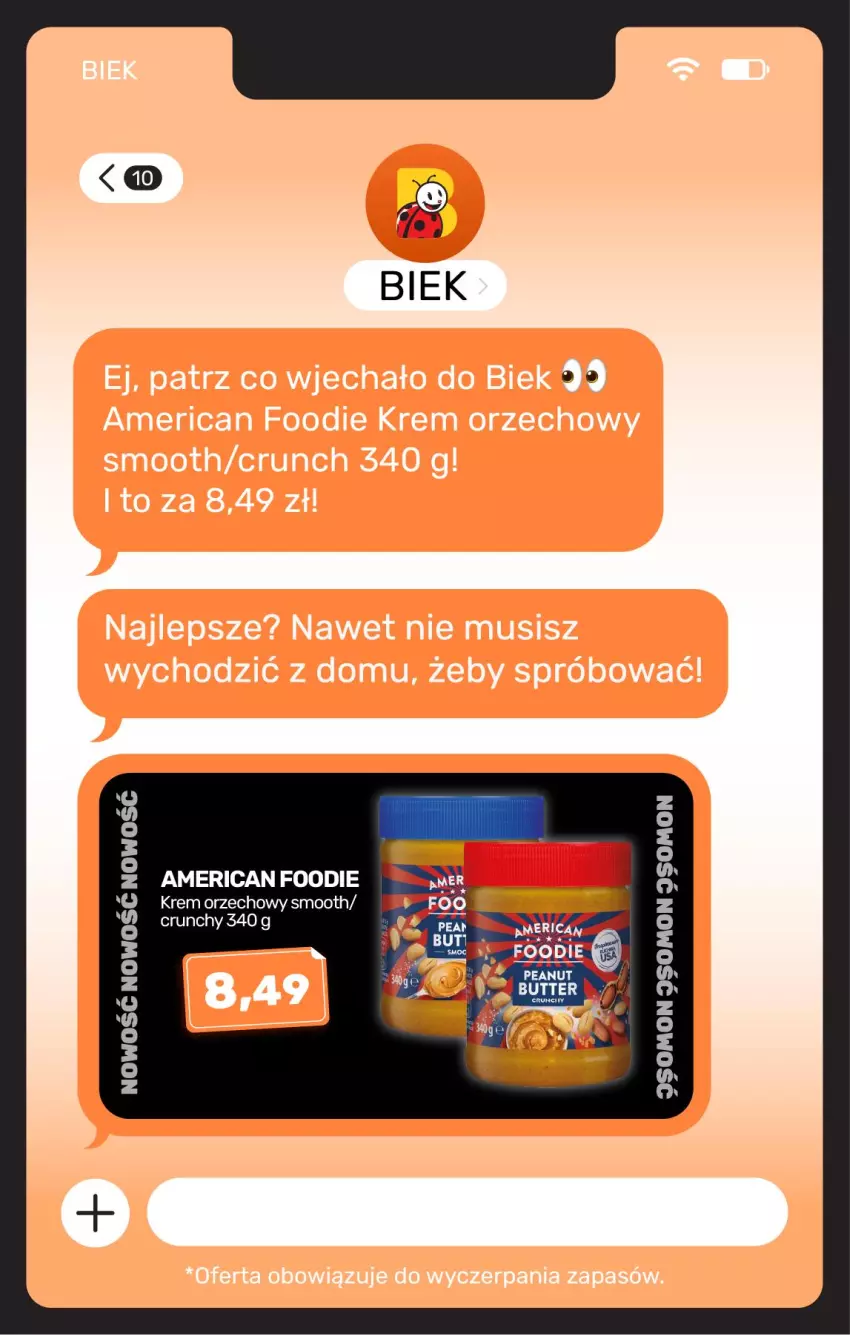 Gazetka promocyjna Biedronka - BIEK - ważna 23.10 do 30.10.2026 - strona 21 - produkty: Krem orzechowy