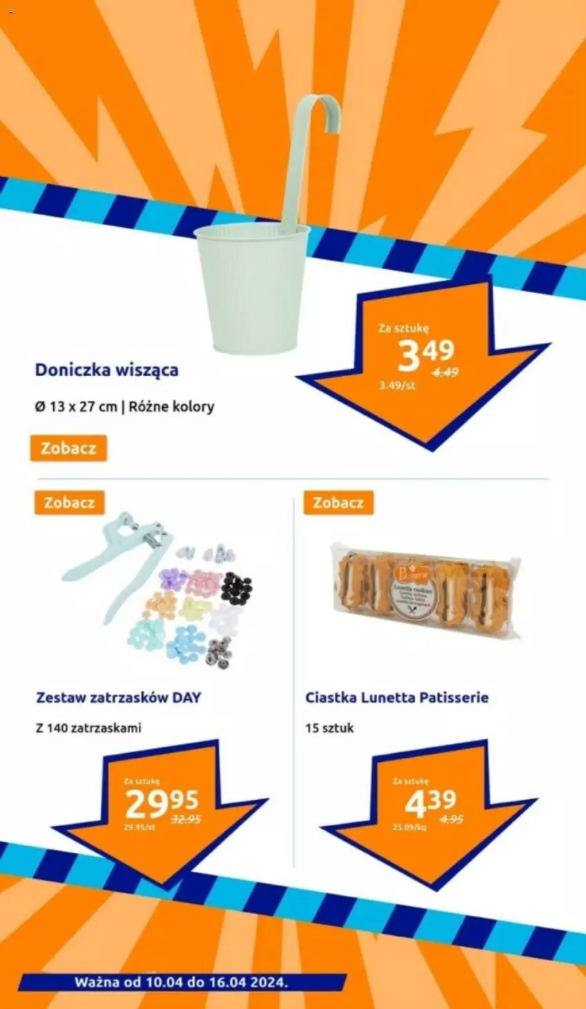 Gazetka promocyjna Action - ważna 10.04 do 16.04.2024 - strona 23 - produkty: Ciastka, Ser