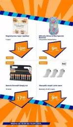 Gazetka promocyjna Action - Gazetka - ważna od 16.04 do 16.04.2024 - strona 10 - produkty: Duracell, Top, Gra, Clin, Karp, Skarpetki, Włóczka