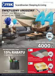 Gazetka promocyjna Jysk - Oferta tygodnia - Gazetka - ważna od 16.04 do 16.04.2023 - strona 2 - produkty: Koc, Stół, Sofa, Krzesło, Siedzisko, Poduszka, Lakier, Fa