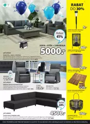 Gazetka promocyjna Jysk - Oferta tygodnia - Gazetka - ważna od 16.04 do 16.04.2023 - strona 4 - produkty: Latarnia, Top, Sok, Por, Pur, Stolik, Stół, Sofa, Krzesło, Poduszka, Lampa, Cement, Fa