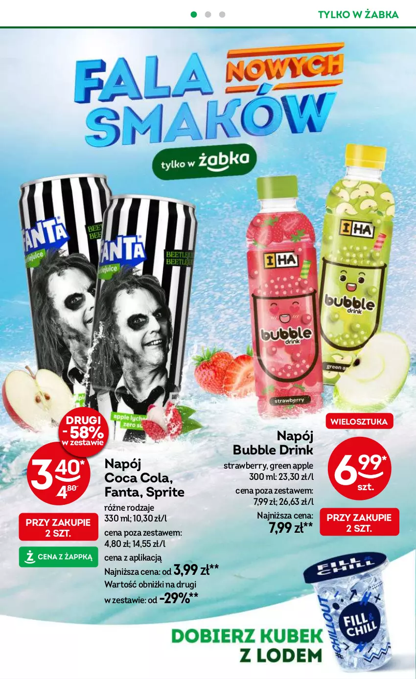 Gazetka promocyjna Żabka - ważna 14.08 do 27.08.2024 - strona 24 - produkty: Fa, Fanta, Napój, Sprite