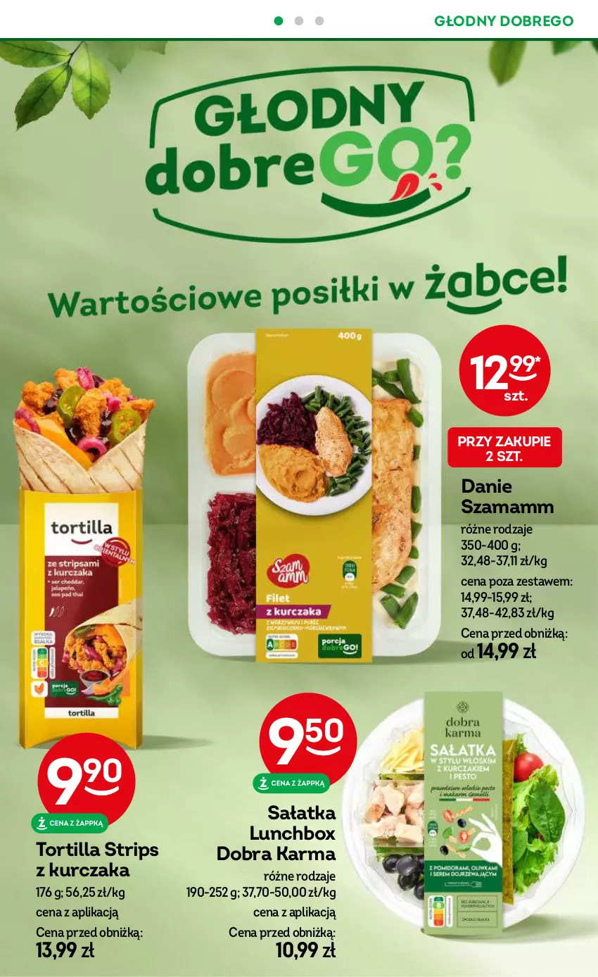 Gazetka promocyjna Żabka - ważna 14.08 do 27.08.2024 - strona 30 - produkty: Kurczak, Sałat, Sałatka, Tortilla