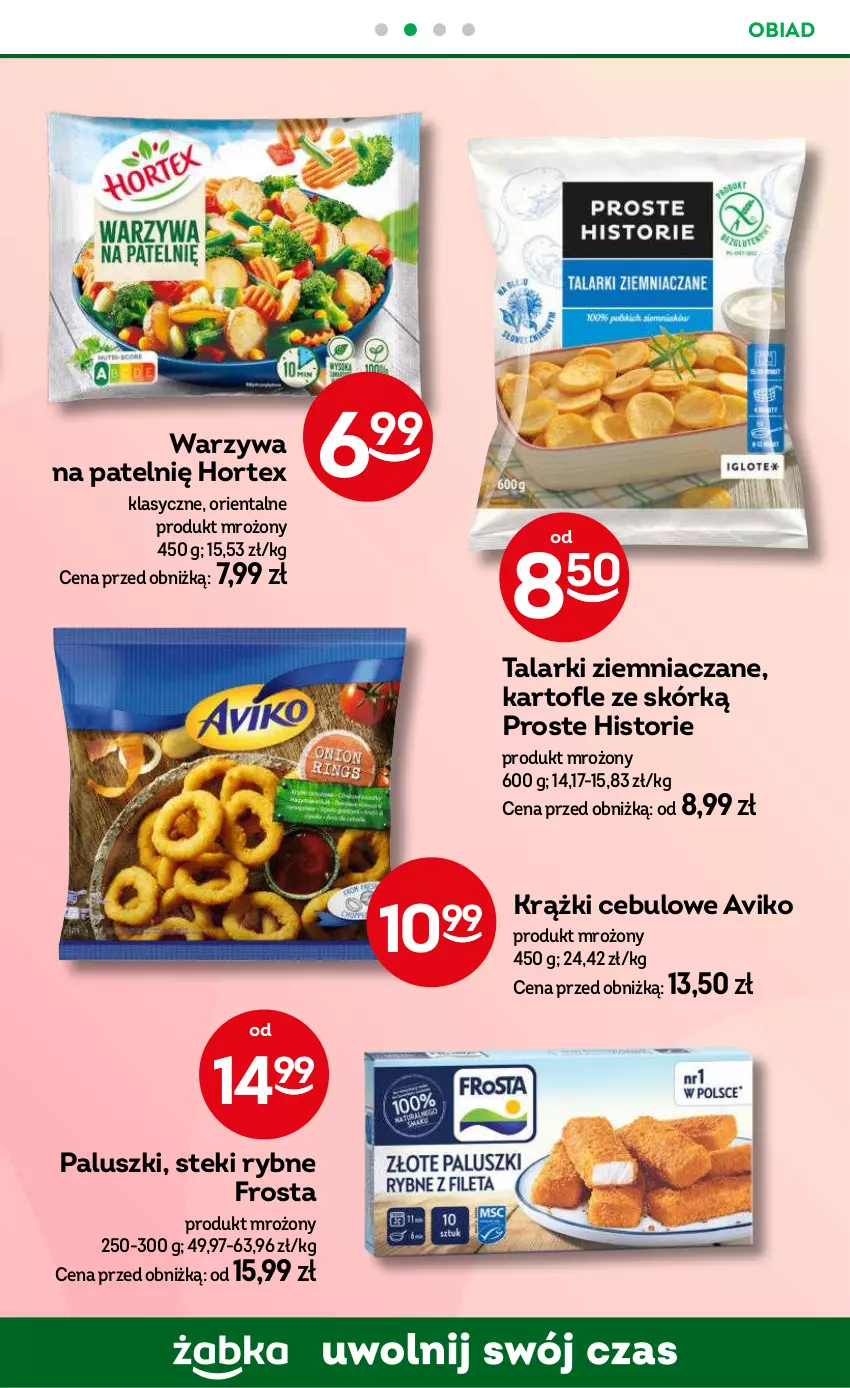 Gazetka promocyjna Żabka - ważna 14.08 do 27.08.2024 - strona 69 - produkty: Frosta, Hortex, Stek, Warzywa