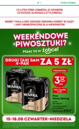 Gazetka promocyjna Żabka - Gazetka - ważna od 27.08 do 27.08.2024 - strona 10 - produkty: Piwa, Piwo, Piec, Gra, Warka