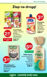 Gazetka promocyjna Żabka - Gazetka - ważna od 27.08 do 27.08.2024 - strona 60 - produkty: Piec, Lubella, Cheddar, Ryż, Mus, Kupiec, Bell, Daktyle, Wafle, Owsianka, Bella, Kakao