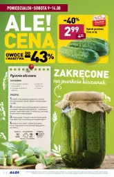 Gazetka promocyjna Aldi - Gazetka - ważna od 14.08 do 14.08.2021 - strona 2 - produkty: Chrzan, Warzywa, Sól, Mus, Ogórek, Przyprawy, Owoce, Grunt
