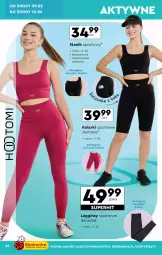 Gazetka promocyjna Biedronka - Gazetka - ważna od 08.06 do 08.06.2024 - strona 32 - produkty: Por, Gin, Stanik, Sport, Legginsy