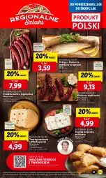 Gazetka promocyjna Lidl - GAZETKA - Gazetka - ważna od 05.07 do 05.07.2024 - strona 15 - produkty: Pierogi, Twaróg, Pstrąg, Frankfurterki, Kiełbasa