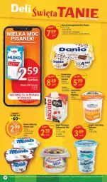 Gazetka promocyjna Delikatesy Centrum - Gazetka DC13 - Gazetka - ważna od 08.04 do 08.04.2023 - strona 18 - produkty: Jogurt naturalny, Deser mleczny, Ser, Danone, Piątnica, Zott, Jogurt, Kawa, Serek homogenizowany, Serek, Bakoma, Danio, Deser, Monte