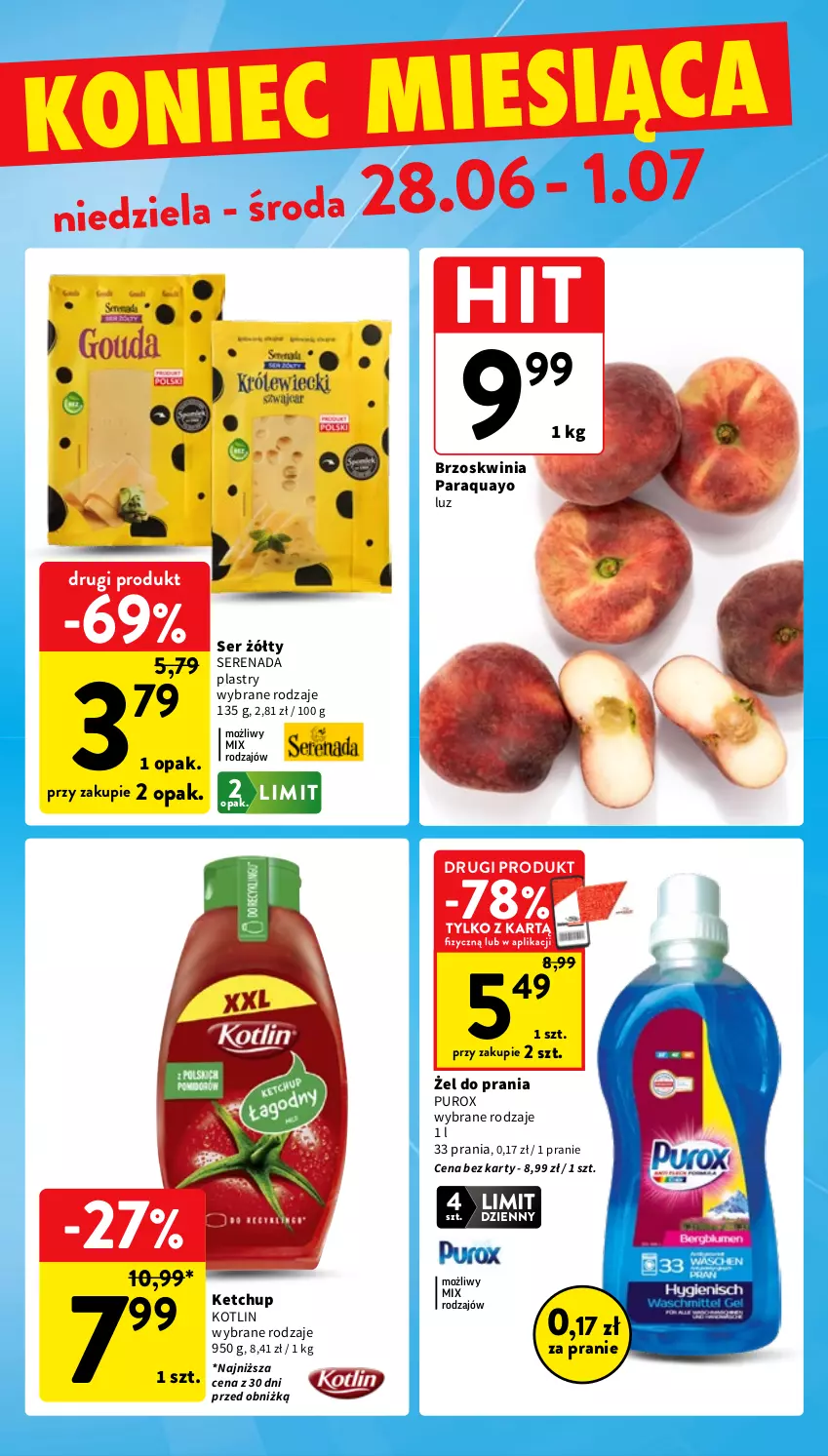 Gazetka promocyjna Intermarche - Gazetka promocyjna - ważna 25.06 do 01.07.2026 - strona 42 - produkty: Ketchup, Kotlin, Pur, Ser