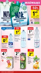 Gazetka promocyjna Intermarche - Gazetka promocyjna - Gazetka - ważna od 01.07 do 01.07.2026 - strona 30 - produkty: Nałęczowianka, Top, Sok, Mus, Tropical, Primavera, LANA, Prima, Tymbark, Szyna, Woda mineralna, Woda, Napój, Hortex