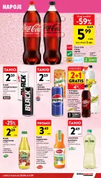 Gazetka promocyjna Intermarche - Gazetka promocyjna - Gazetka - ważna od 01.07 do 01.07.2026 - strona 31 - produkty: Por, Gra, Lemoniada, Mirinda, Coca-Cola, Napoje, Lack, Pepsi, Fortuna, Schweppes, Fanta, Sprite, Napój, Fa