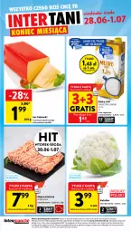 Gazetka promocyjna Intermarche - Gazetka promocyjna - Gazetka - ważna od 01.07 do 01.07.2026 - strona 44 - produkty: Kalafior, Mięso mielone, Ser, Gra, Edam, Mięso, Mleko