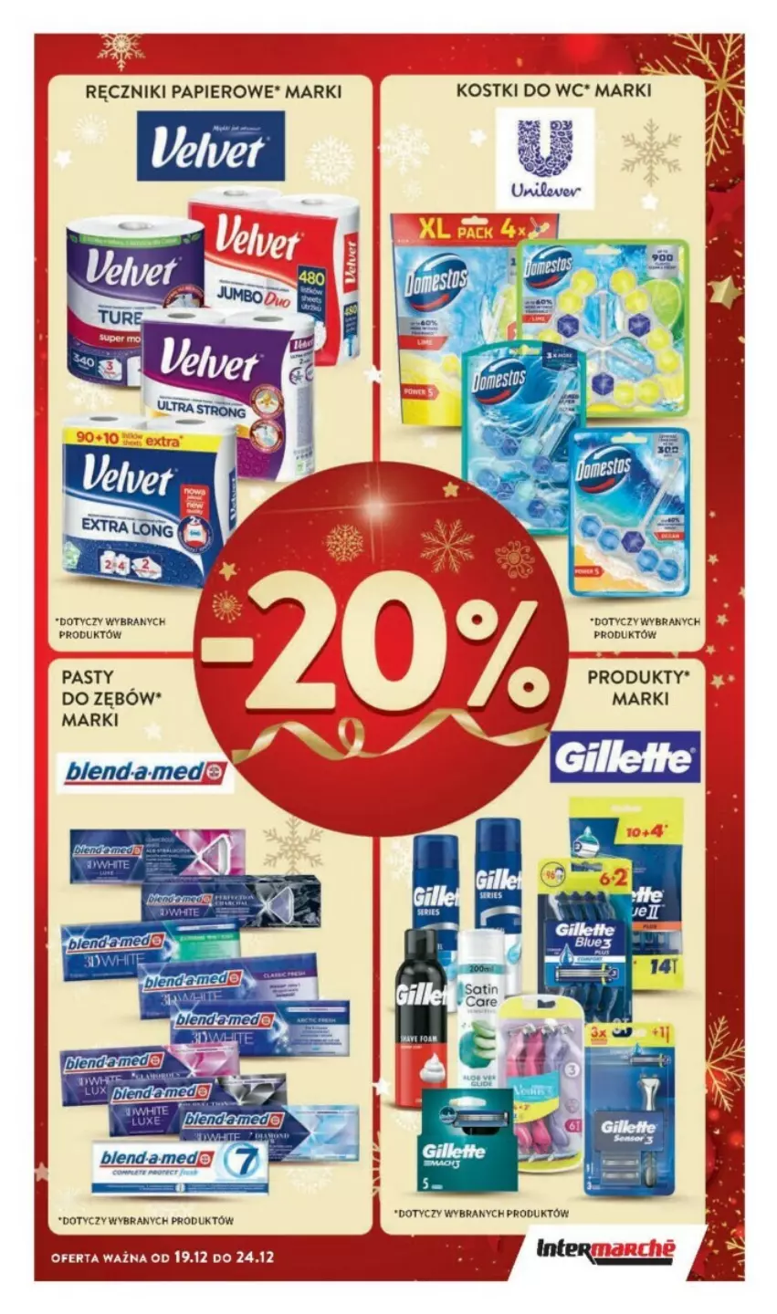 Gazetka promocyjna Intermarche - ważna 19.12 do 24.12.2024 - strona 14 - produkty: Papier, Ręcznik, Ręczniki papierowe