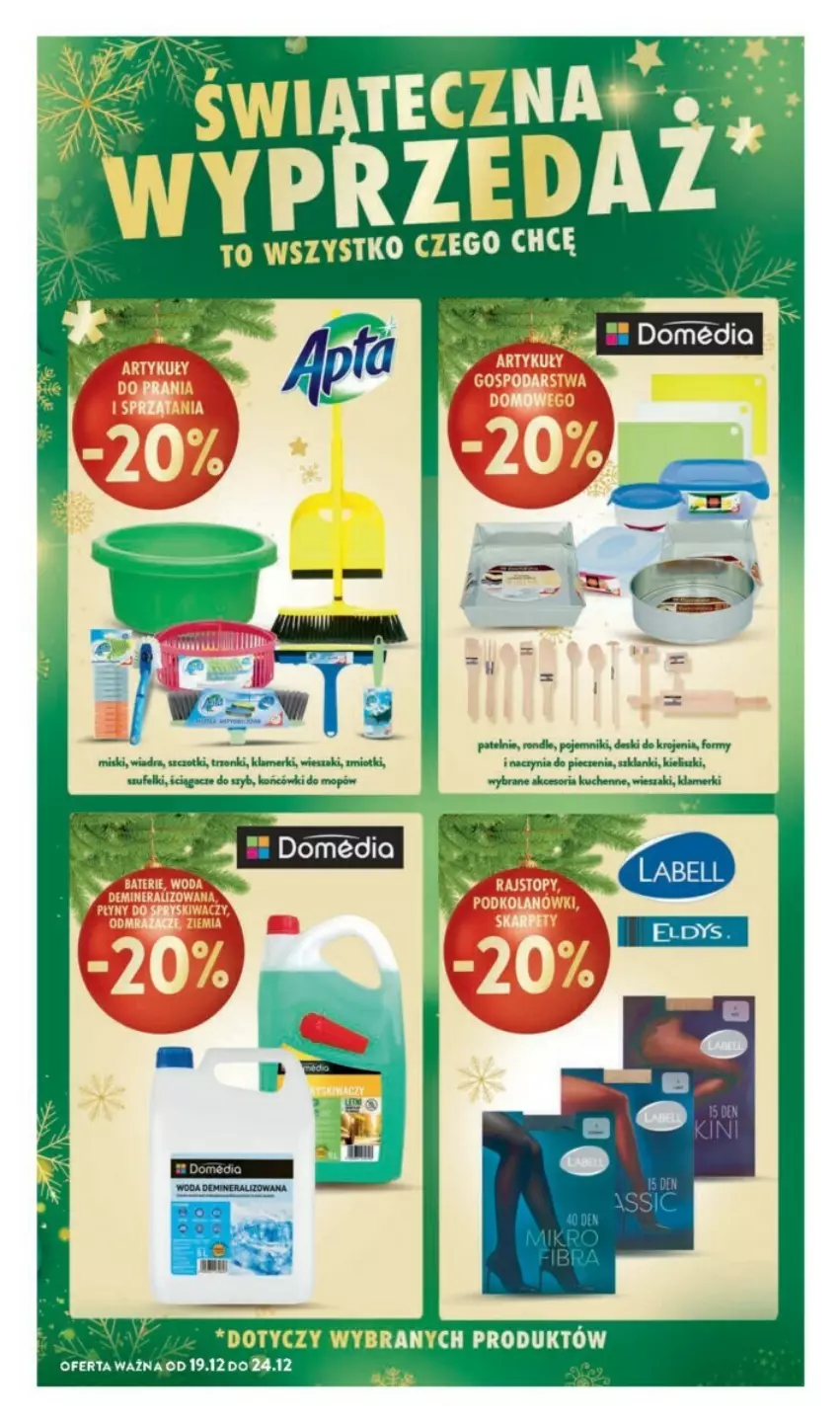 Gazetka promocyjna Intermarche - ważna 19.12 do 24.12.2024 - strona 41 - produkty: Mop, Piec, Ser, Wieszak