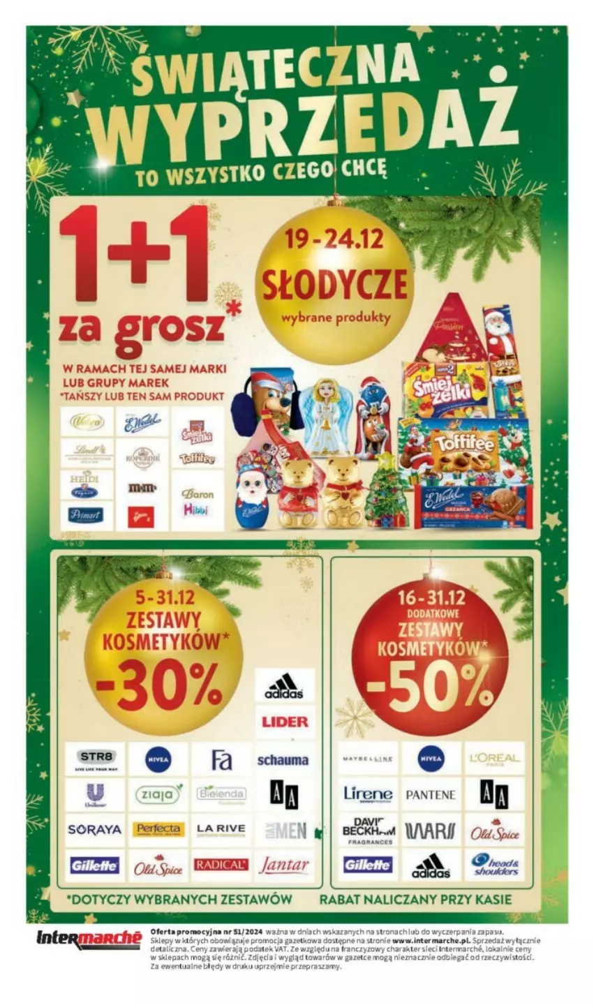 Gazetka promocyjna Intermarche - ważna 19.12 do 24.12.2024 - strona 43 - produkty: Gillette, La Rive, Lirene, Oreo, Perfecta, Schauma, Str8, Ziaja