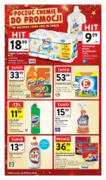 Gazetka promocyjna Intermarche - Gazetka - ważna od 24.12 do 24.12.2024 - strona 35 - produkty: Płyn do prania, Domestos, Papier, Tablet, Proszek do prania, Cillit Bang, Papier toaletowy, Vizir, Somat, Płyn do wc, Fairy, Zmywarki, Tabletki do zmywarki, Fa