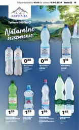 Gazetka promocyjna Netto - Od Poniedziałku - Gazetka - ważna od 15.06 do 15.06.2024 - strona 19 - produkty: Sok, Por, Mus, LANA, Sport, Szyna, Woda mineralna, Woda