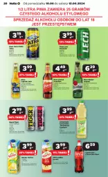 Gazetka promocyjna Netto - Od Poniedziałku - Gazetka - ważna od 15.06 do 15.06.2024 - strona 20 - produkty: Piwa, Piwo, Pur, Gra, Lemoniada, Ananas, Coca-Cola, Tatra, Pilsner Urquell, Tiger, Piwo jasne, Tymbark, Napój, Captain Jack, Nektar, Lech Premium, Hortex