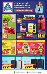 Gazetka promocyjna Aldi - Gazetka - ważna od 09.09 do 09.09.2023 - strona 1 - produkty: Ser, Królewski, Papryka czerwona, Papryka, Walizka, Winogrona, Wino