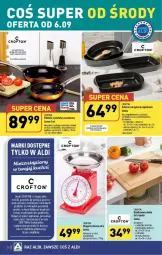 Gazetka promocyjna Aldi - Gazetka - ważna od 09.09 do 09.09.2023 - strona 19 - produkty: Ser, Waga, Miecz