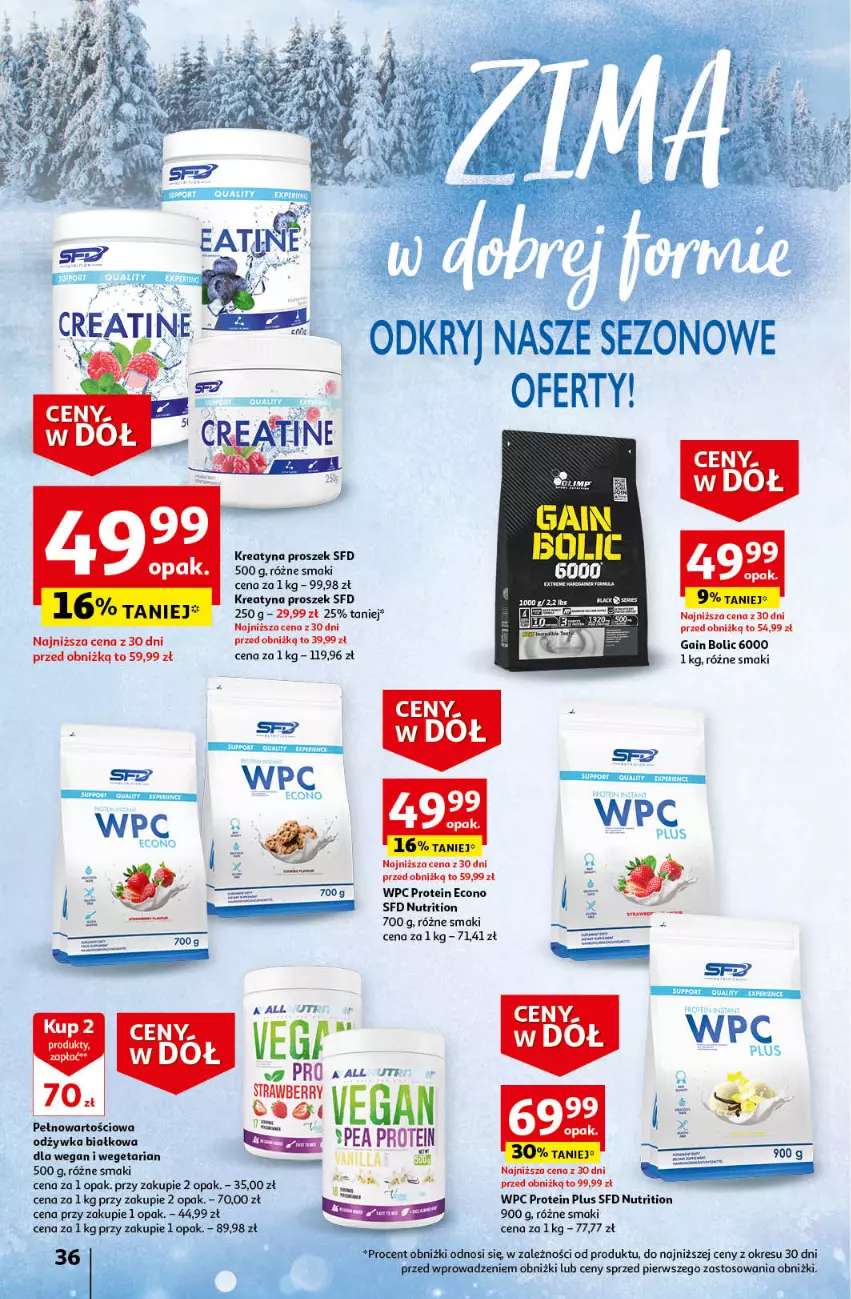 Gazetka promocyjna Auchan - Gazetka Ceny w dół Część 4 Hipermarket Auchan - ważna 25.01 do 31.01.2024 - strona 36 - produkty: Odżywka