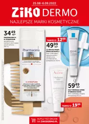 Gazetka promocyjna Ziko - Gazetka Ziko Dermo - Gazetka - ważna od 06.09 do 06.09.2022 - strona 1 - produkty: Krem nawilżający, Ser, Por, Pur, Acer, Pharmaceris, La Roche-Posay, Szampon, Avène, Fa