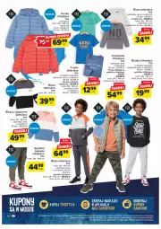 Gazetka promocyjna Carrefour - Gazetka Jeansowa moda - Gazetka - ważna od 04.03 do 04.03.2023 - strona 16 - produkty: Kurtka, T-shirt, Bluza z kapturem, Dres, Kamizelka, Dzieci, Spodnie, Bluza, Spodnie dresowe, HP