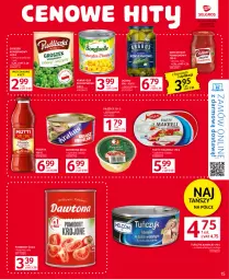 Gazetka promocyjna Selgros - Oferta spożywcza - Gazetka - ważna od 09.08 do 09.08.2023 - strona 15 - produkty: Koncentrat pomidorowy, Sos, Ser, Kukurydza konserwowa, Pasztet, Kawa, Tuńczyk, Olej, Pomidory, Groszek, Kukurydza