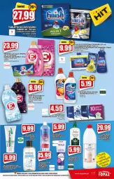 Gazetka promocyjna Topaz - Gazetka - Gazetka - ważna od 02.03 do 02.03.2022 - strona 17 - produkty: Top, Sok, Gin, Finish, Płyn do mycia podłóg, Eveline, Tablet, Płyn nabłyszczający, Velvet, Venus, Płyn do płukania, Chusteczki, Płyn do mycia, Zmywarki, Kapsułki do prania, Tabletki do zmywarki