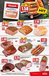 Gazetka promocyjna Topaz - Gazetka - Gazetka - ważna od 02.03 do 02.03.2022 - strona 7 - produkty: Kurczak, Top, Sok, Pekpol, Szynka, Morliny, Kiełbasa, Olewnik, Fa
