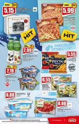 Gazetka promocyjna Topaz - Gazetka - Gazetka - ważna od 02.03 do 02.03.2022 - strona 9 - produkty: Top, Sok, Ser, Mus, Danone, Zott, Jogurt, Truskawki, Kiwi, Activia, Lody, Dr. Oetker, Pizza, Deser, Frytki, Ogród, Monte, Hortex
