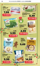 Gazetka promocyjna Netto - Artykuły spożywcze - Gazetka - ważna od 24.12 do 24.12.2022 - strona 14 - produkty: Pierogi, Jaja, Kosz, Filet z mintaja, Kapustą, Lurpak, Mintaj, Kokos, Szpinak, Hortex
