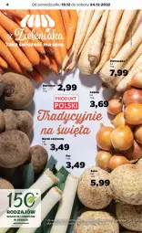 Gazetka promocyjna Netto - Artykuły spożywcze - Gazetka - ważna od 24.12 do 24.12.2022 - strona 4 - produkty: Cebula, Por, Pietruszka