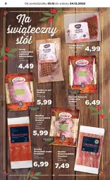 Gazetka promocyjna Netto - Artykuły spożywcze - Gazetka - ważna od 24.12 do 24.12.2022 - strona 6 - produkty: BIC, Prosciutto, Stół, Szynka, Wędlina, Szubryt