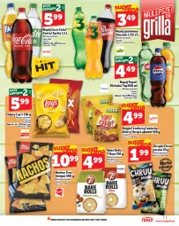 Gazetka promocyjna Topaz - Gazetka - Gazetka - ważna od 30.07 do 30.07.2025 - strona 11 - produkty: Top, Bake Rolls, Lajkonik, 7up, Chipsy, Mirinda, Coca-Cola, Chrupki, Pepsi, Bajgle, Napój gazowany, Fanta, Lorenz, Sprite, Napój, Krakersy, Fa