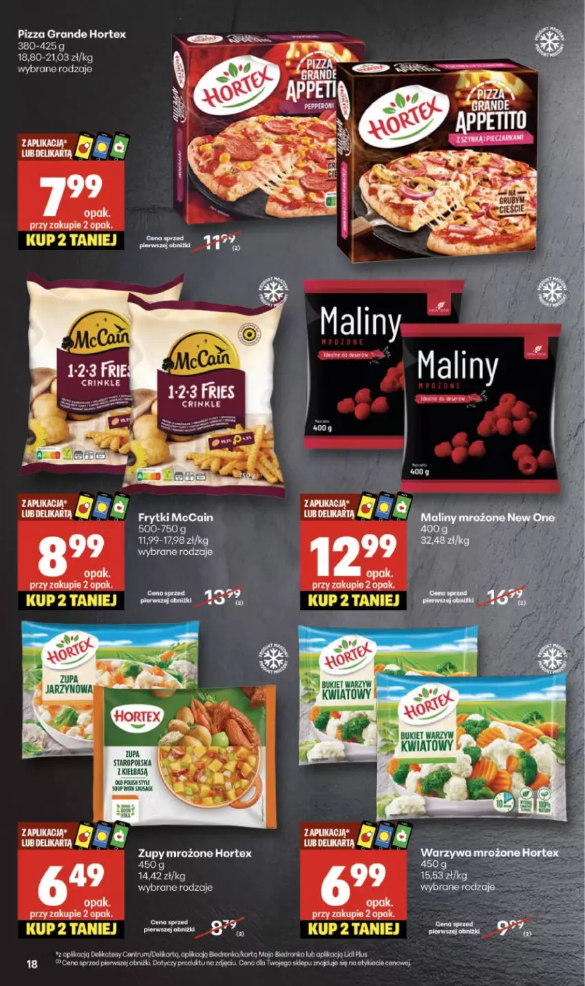 Gazetka promocyjna Delikatesy Centrum - Franczyza DC44 Czwartek - ważna 30.10 do 05.11.2025 - strona 18 - produkty: Bukiet, Bukiet warzyw, Gra, Hortex, Pizza, Rum