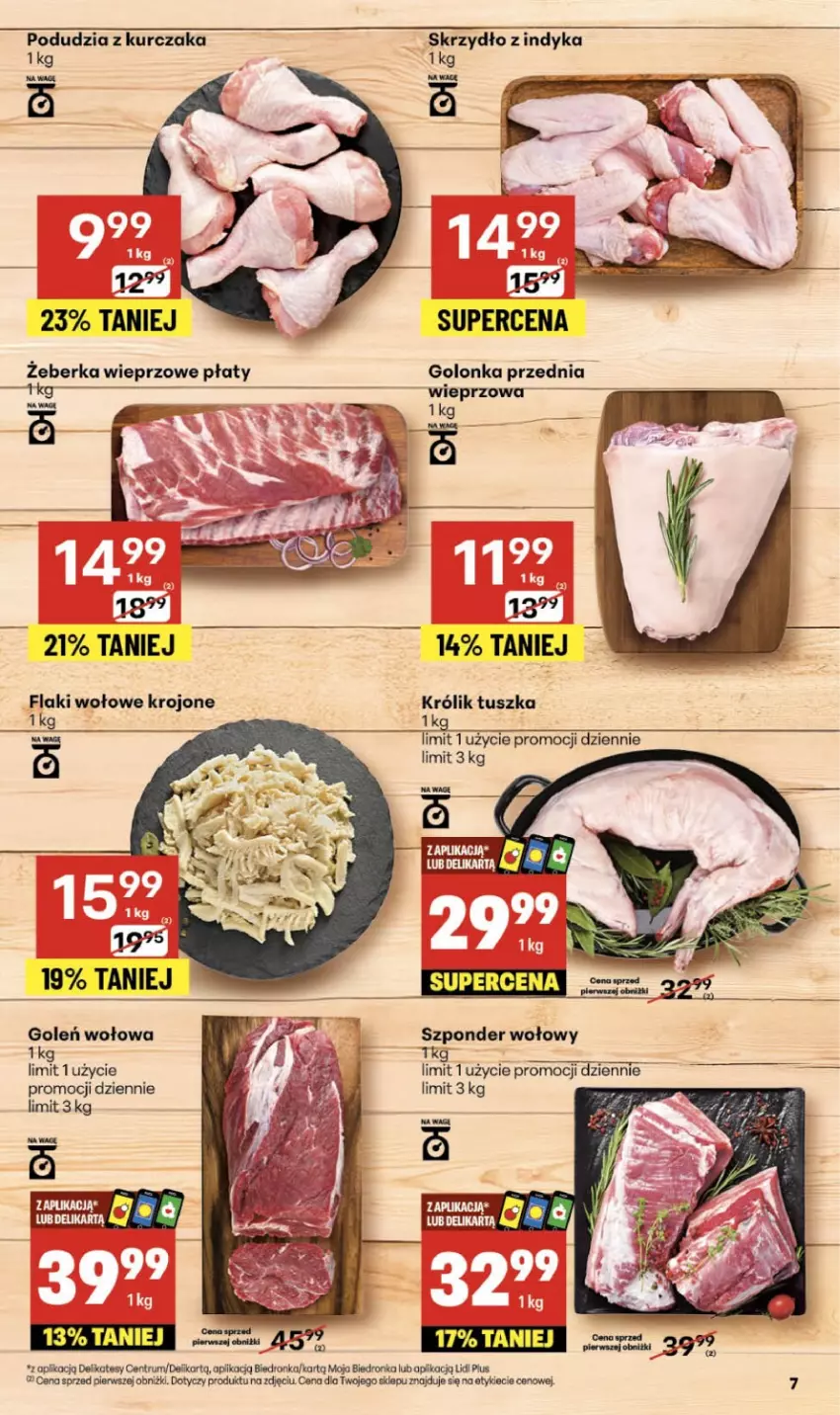 Gazetka promocyjna Delikatesy Centrum - Franczyza DC44 Czwartek - ważna 30.10 do 05.11.2025 - strona 7 - produkty: Flaki, Flaki wołowe, Królik, Kurczak, Rum, Szponder wołowy, Tusz