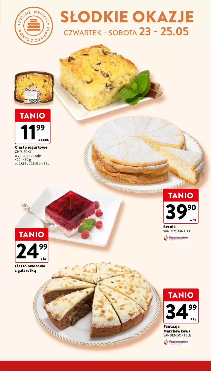 Gazetka promocyjna Intermarche - ważna 23.05 do 27.05.2024 - strona 29 - produkty: Ciasto jogurtowe, Fa, Fanta, Gala, Jogurt, Ser