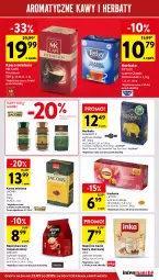 Gazetka promocyjna Intermarche - Gazetka - ważna od 27.05 do 27.05.2024 - strona 31 - produkty: Earl Grey, Inka, Tropical, Kawa mielona, Kawa, Lack, Tetley, Lipton, Jacobs, Herbata, Napój, Fa
