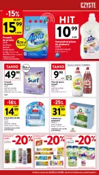 Gazetka promocyjna Intermarche - Gazetka - ważna od 27.05 do 27.05.2024 - strona 38 - produkty: Frosch, Do mycia naczyń, Tablet, Proszek do prania, Surf, Płyn do mycia naczyń, Duck, Fairy, Płyn do mycia, Zmywarki, Tabletki do zmywarki, Fa
